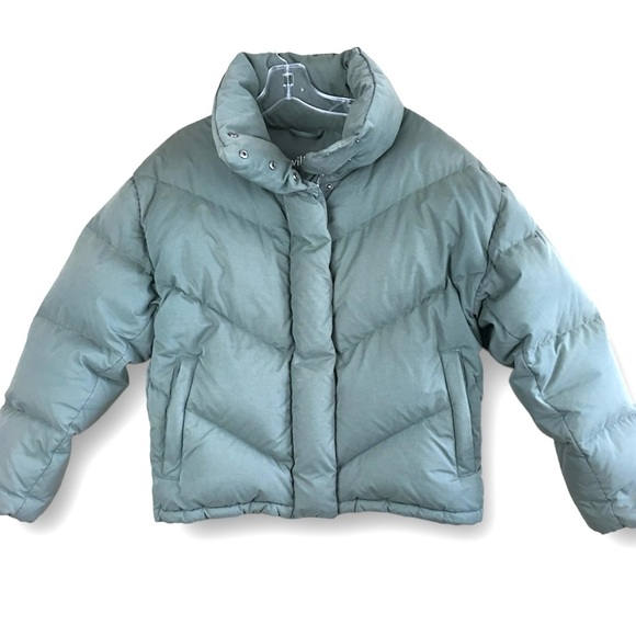 Aritzia Wilfred The Cloud Puff™ 700+ fill-power Goose Down Jacket Size XS - Picture 4 of 15